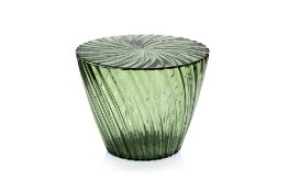 A GREEN KARTELL SPARKLE STOOL