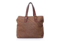BOTTEGA VENETA - A CAMEL TOTE BAG