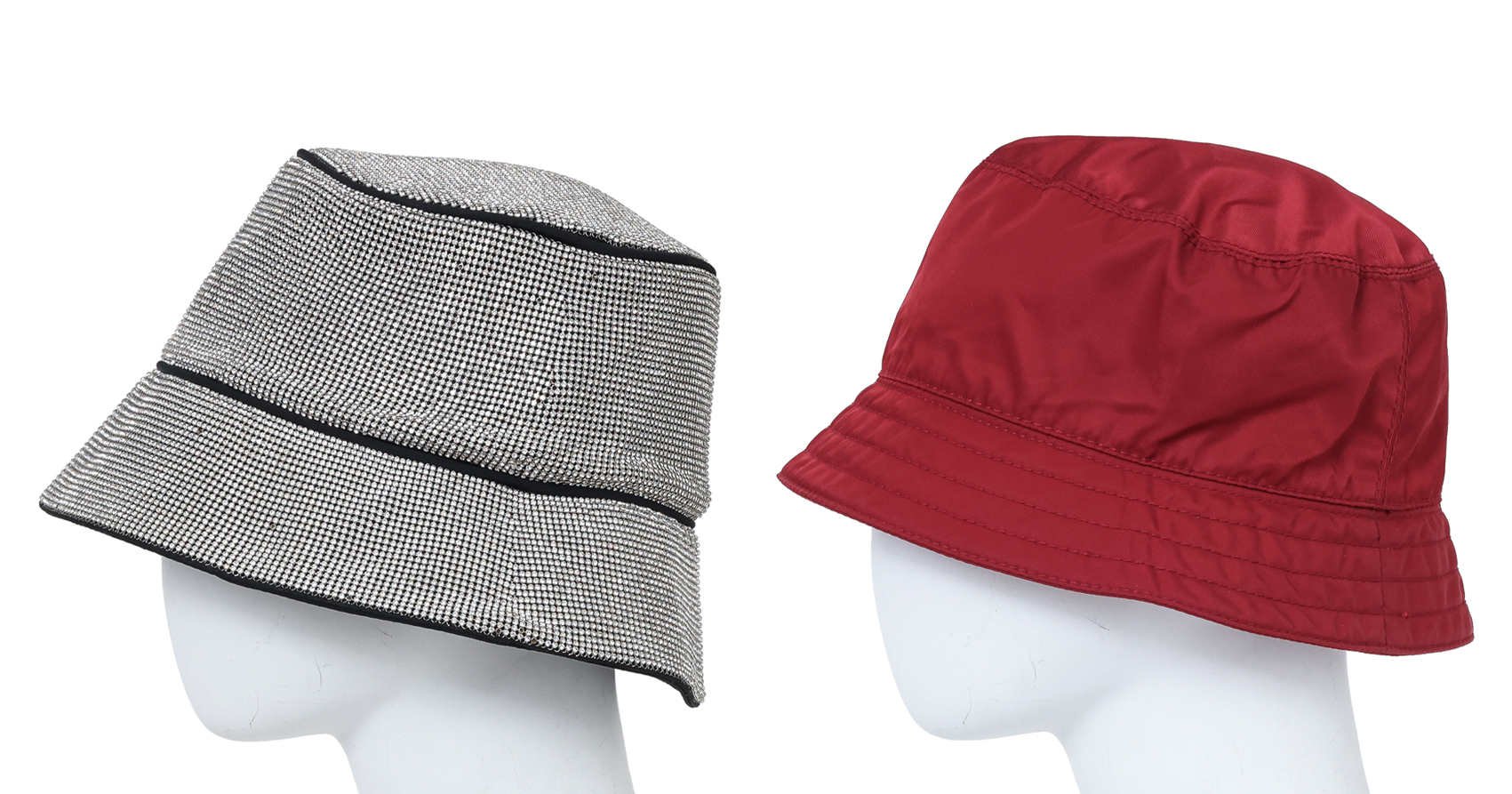 KARA & PRADA - TWO BUCKET HATS - Image 2 of 2