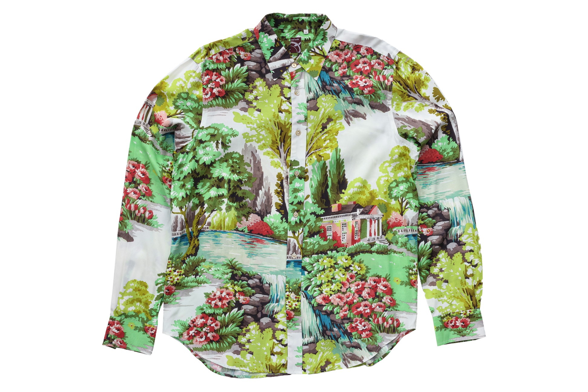 PAUL SMITH - A 'MANOR GARDENS' VISCOSE SHIRT