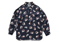 VALENTINO - A POPPY PRINT SILK SHIRT