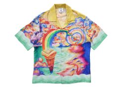 CASABLANCA - A 'NATURE'S TEACHER' SILK SHIRT