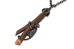 PRADA - AN A/W 2017 MONKEY TALISMAN NECKLACE