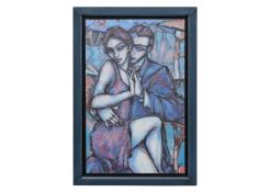 LILIANA RAGO (ARGENTINIAN, XX-XI) TANGO OU A MENECER