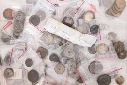 A LARGE GROUP OF ASSORTED WORLD COINAGE