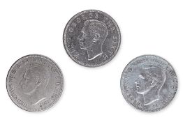 AUSTRALIA & NEW ZEALAND - GEORGE VI 1 CROWN (3)