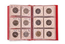 CHINA - AN ALBUM OF QING BRONZE 1 CASH