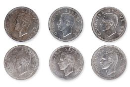 SOUTH AFRICA - GEORGE VI 5 SHILLINGS 1952 (6)