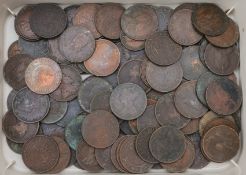 HONG KONG - VICTORIA TO GEORGE V, ONE CENT (QTY)