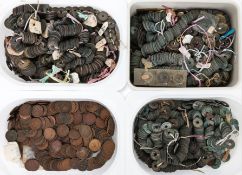 CHINA - A LARGE QUANTITY OF QING AND REPUBLIC CASH