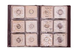 HONG KONG, DUTCH EAST INDIES & CEYLON - AN ALBUM OF COINS
