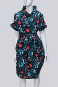 MARNI - A 2020 'GAZEBO DRESS' IN 'BUDS DRILL' PRINT