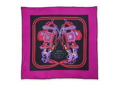 HERMES - A 'BRIDES DE GALA' SILK SCARF