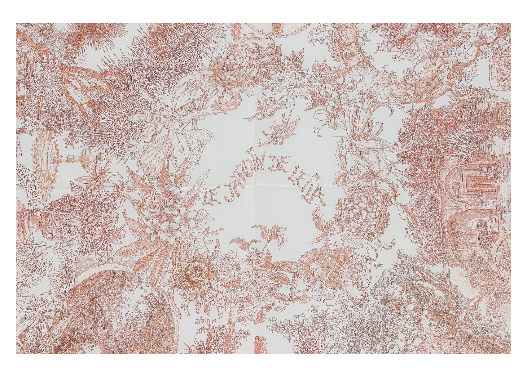 HERMÈS - A 'LE JARDIN DE LEILA' SHAWL - Image 2 of 2