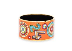 HERMÈS - A 'TOHU BOHU' WIDE BANGLE