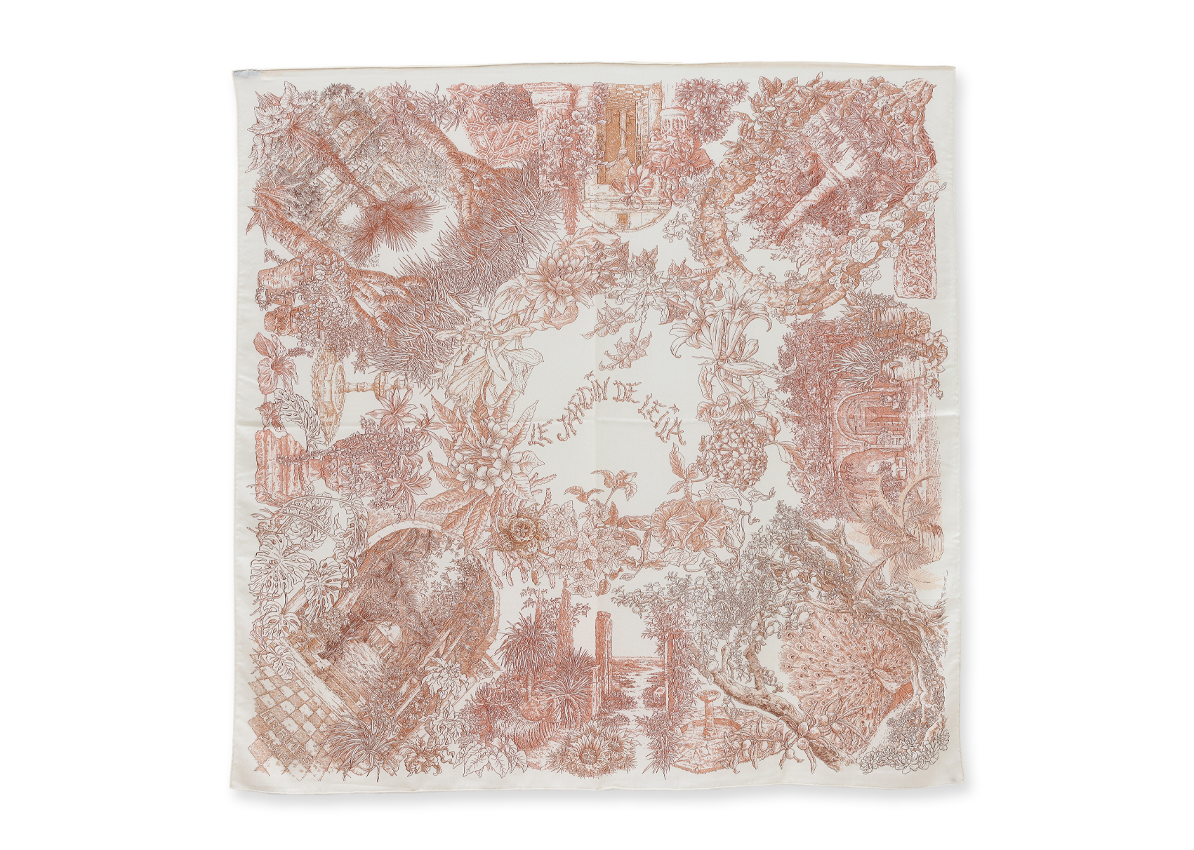 HERMÈS - A 'LE JARDIN DE LEILA' SHAWL