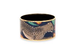 HERMÈS - A 'LA MARCHE DE SAVANA' WIDE BANGLE