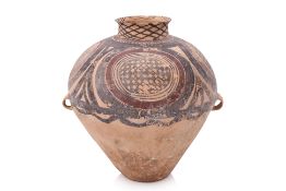A LARGE NEOLITHIC PAINTED POTTERY JAR