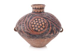 A LARGE NEOLITHIC PAINTED POTTERY JAR