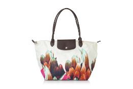 LONGCHAMP - A PRINTED 'LE PLIAGE' TOTE BAG