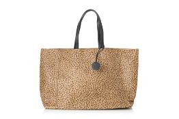BOTTEGA VENETA - AN INTRECCIOMIRAGE LEOPARD PRINT TOTE BAG