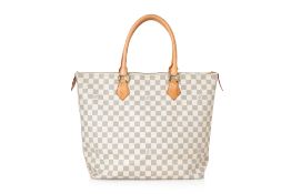 LOUIS VUITTON - A 'DAMIER AZUR' SALEYA TOTE BAG