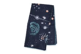 VALENTINO - A NIGHT SKY PRINT SCARF