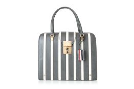 THOM BROWNE - A STRIPED DOCTOR'S BAG