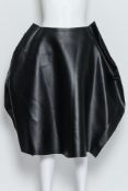 COMME DES GARÇONS - A FAUX LEATHER SKIRT, FALL 2017 RTW COLLECTION