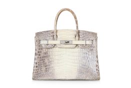 KWANPEN - A 'NATURAL' CROCODILE TOTE BAG