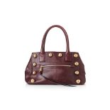 MARC JACOBS - A STUDDED SHOULDER BAG