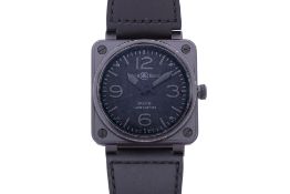 BELL & ROSS - A BR01-92 PHANTOM LE500 WRISTWATCH