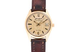 GLASHÜTTE - A SPEZIMATIC GOLD-TONE AUTOMATIC WRISTWATCH