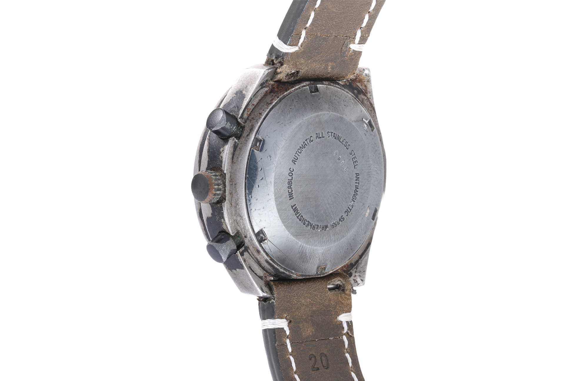 LE JOUR - AN AUTOMATIC CHRONOGRAPH WRISTWATCH - Image 3 of 3