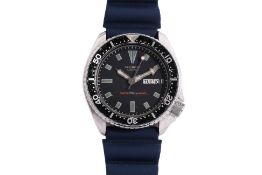 SEIKO - A 'TURTLE' AUTOMATIC DIVER WATCH