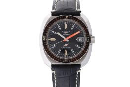 LONGINES - AN ULTRA-CHRON DIVER AUTOMATIC WRISTWATCH