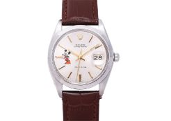 ROLEX - AN OYSTERDATE PRECISION 'MICKEY MOUSE' WRISTWATCH