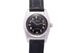 ROLEX - AN OYSTER PERPETUAL CHRONOMETER 'BUBBLEBACK' WRISTWATCH