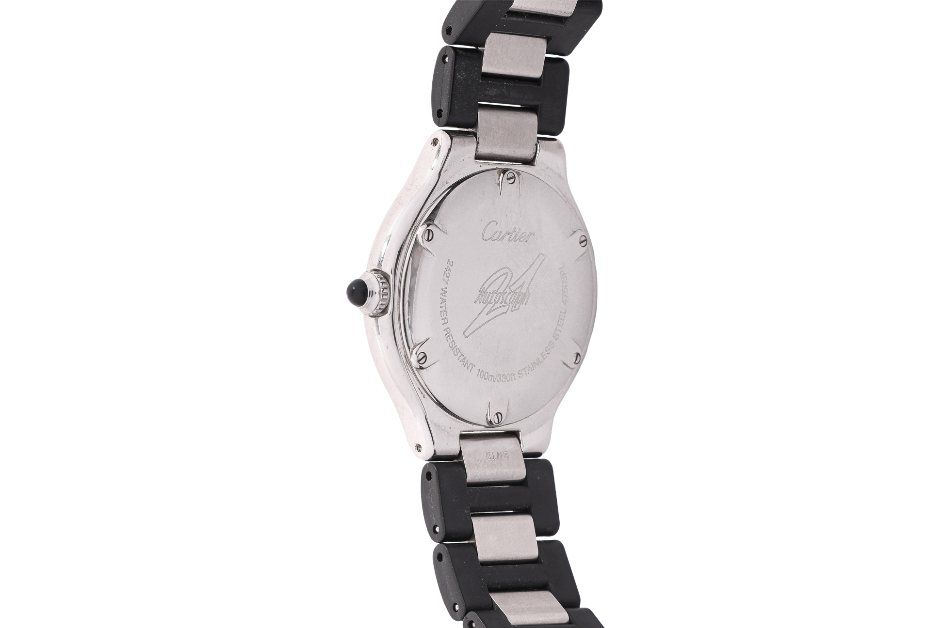 CARTIER - AN AUTOSCAPH 21 MUST DE CARTIER AUTOMATIC WRISTWATCH - Image 3 of 3