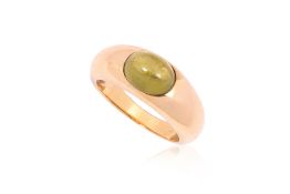 A PERIDOT RING