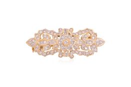A DIAMOND BROOCH