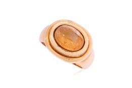 A CITRINE RING