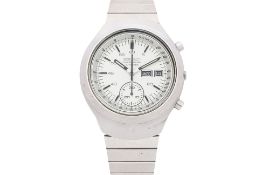SEIKO - A 'HELMET' AUTOMATIC CHRONOGRAPH WRISTWATCH