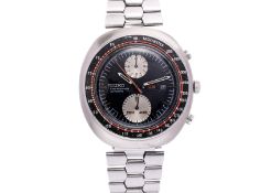 SEIKO - A YACHTMAN UFO AUTOMATIC CHRONOGRAPH WRISTWATCH