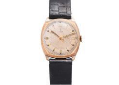TUDOR - A MANUAL-WIND GOLD WRISTWATCH