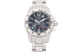 BALL - AN ENGINEER HYDROCARBON TMT AUTOMATIC DIVER WRISTWATCH WITH TEMPERATURE FUNCTION