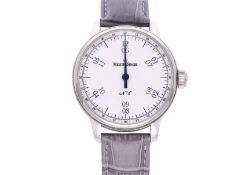 MEISTERSINGER - A NO. 6 SINGLE-HAND WRISTWATCH