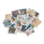 A LARGE GROUP OF JAPANESE WWII OCCUPATION PROPAGANDA POSTCARDS