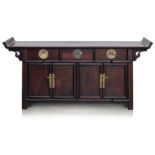 A CHINESE JICHIMU 'CHICKEN WING WOOD' SIDEBOARD