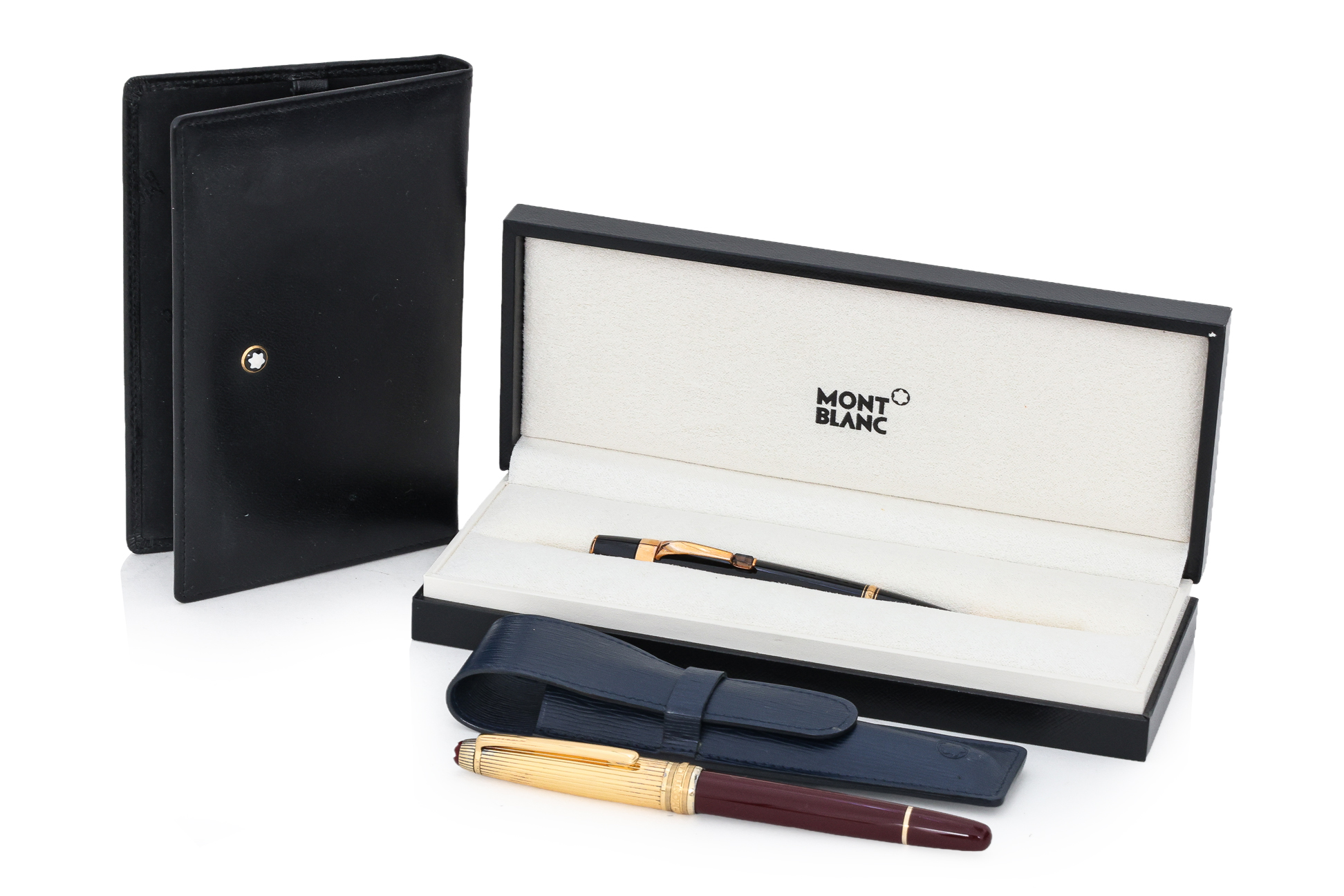A GROUP OF THREE MONTBLANC DESIGNER ITEMS